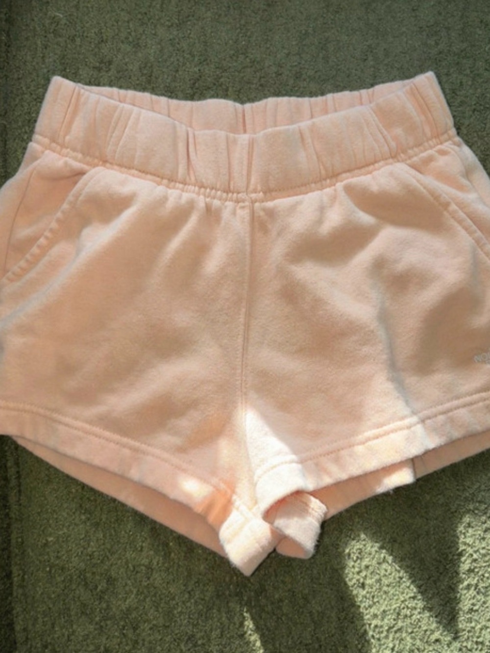 The North Face Women's Pale Pink Athletic Shorts